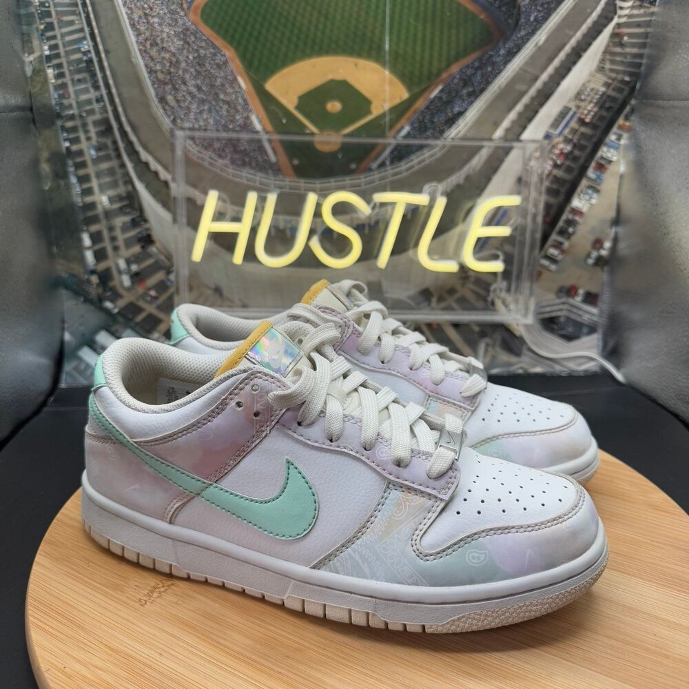 Nike Dunk Low (GS) Youth Size 5.5Y Pastel Paisley FJ7707-131